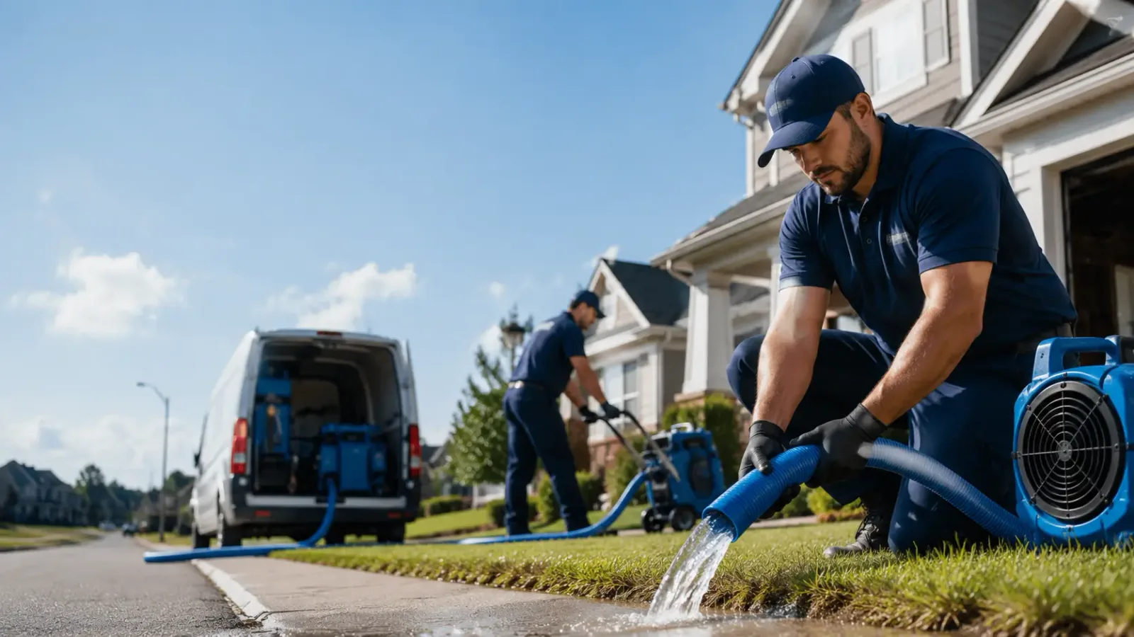 Flood Damage Restoration in Hull, TX